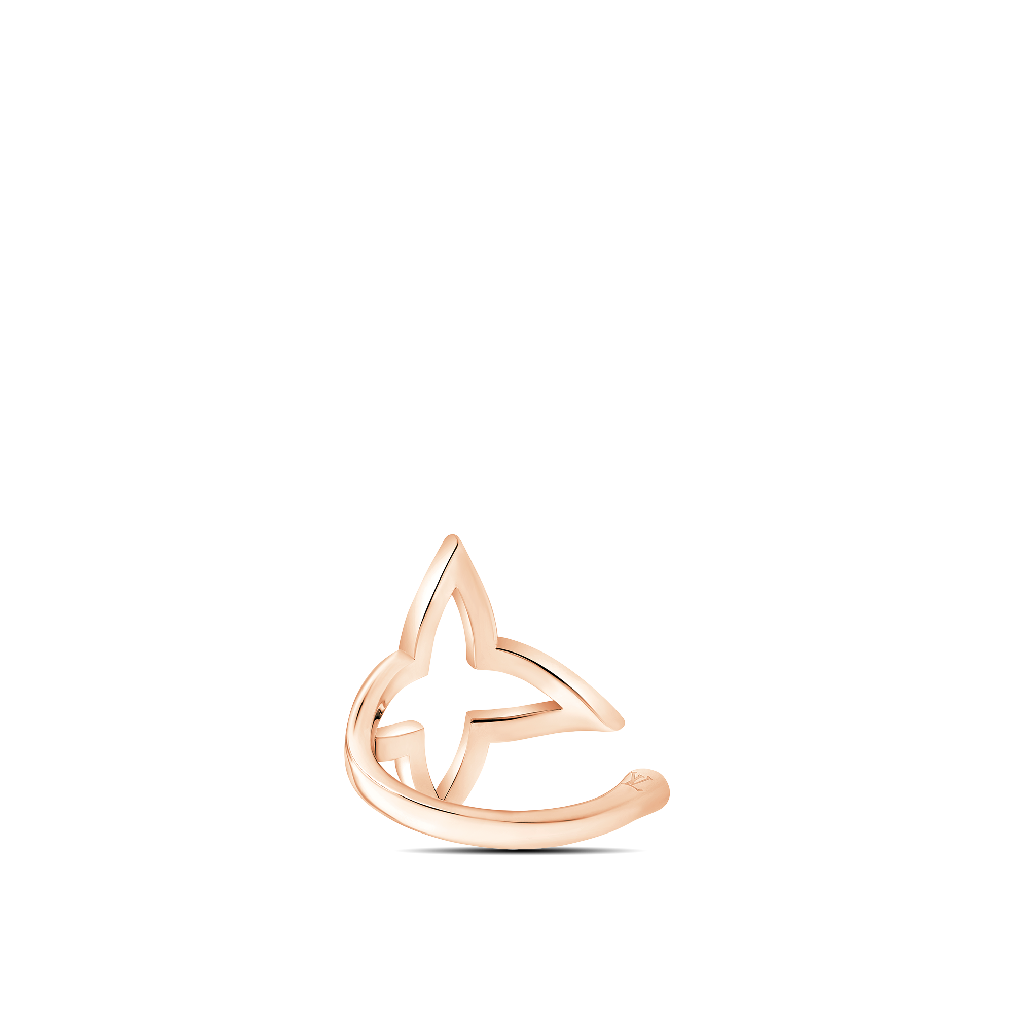 Ombre Blossom Open Ring, Pink Gold and Diamonds  in Jewellery's Categories Rings collections by Louis Vuitton (Product zoom)